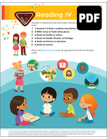 Helping Hand Reading IV Award - PDF Download