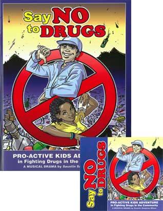 Say No to Drugs Book & CD Set