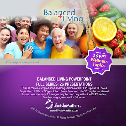 Balanced Living PowerPoint Series - Set of 26 - Download