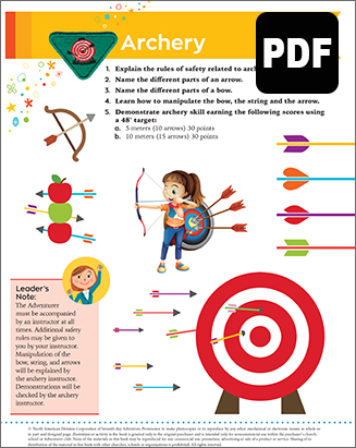 Helping Hand Archery Award - PDF Download