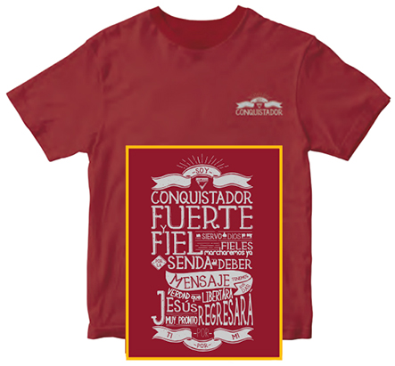 Pathfinder Song T-shirt  - Spanish