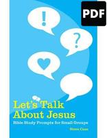 Let's Talk About Jesus - PDF Download