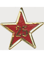 Estrella de Años de Servicio - Veinticinco Años