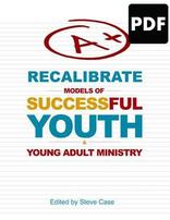 Recalibrate: Models for Successful Youth and Young Adult Ministry - PDF Download