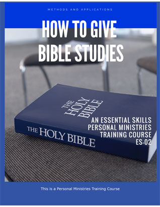How to Give Bible Studies