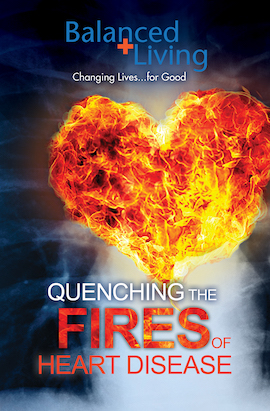 Quenching the Fires of Heart Disease - Balanced Living Tract (Pack of 25)