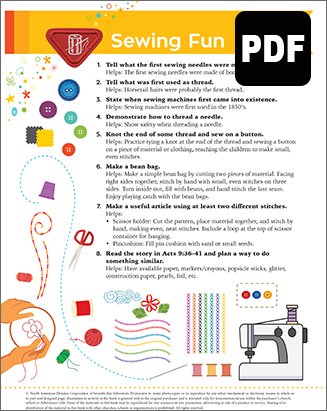 Builder Sewing Fun Award - PDF Download