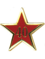 Service Star Pin - Year Forty