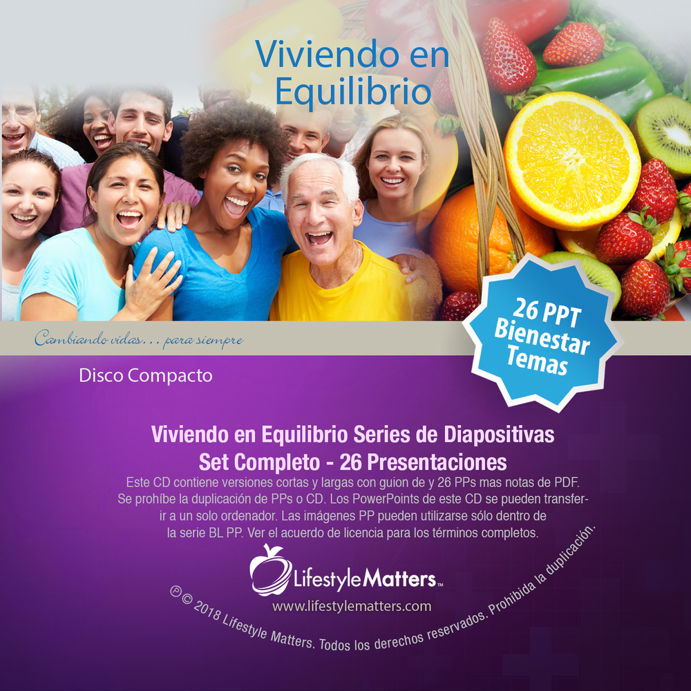 (Spanish) Balanced Living PowerPoint Series - Set of 26 - Download