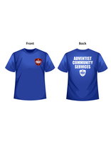 Adventist Community Services T-Shirt 1 color logo