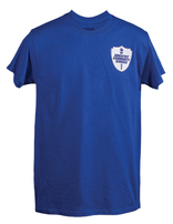 Adventist Community Services Royal Blue T-shirt with 1-Color Logo