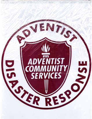 Bolsas plásticas Transparentes | Logo Disaster Response - ACSDR