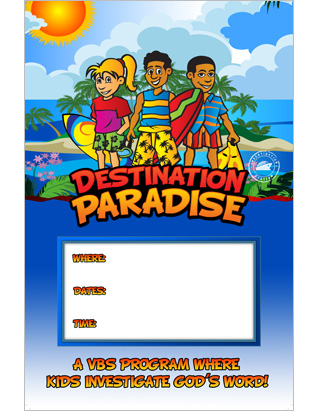 Destination Paradise VBS - Promotional Posters (set of 5)