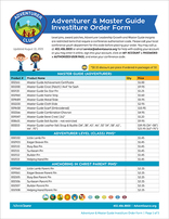 Adventurer Investiture Order Form (e-file)