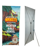 Mountain of Miracles VBS Tripod Banner