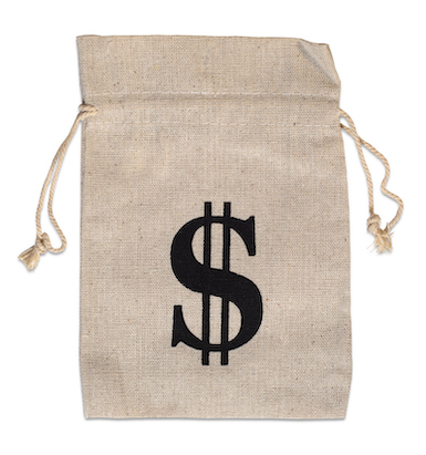 Canvas Money Bag