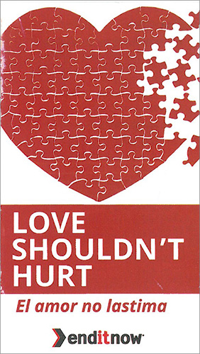 El amor no lastima - Paq. de 100 folletos