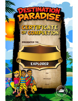 Destination Paradise VBS - Certificate of Attendance (10)