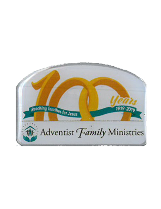 Family Ministries 100 Year Anniversary Pin