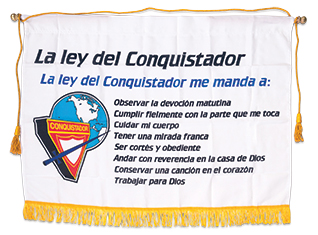 Bandera Ley del Conquistador