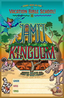 Jamii Kingdom VBS Promotional Poster (Set of 5)