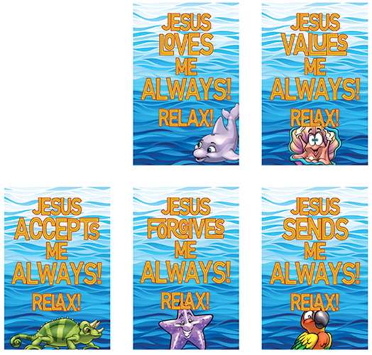 Thunder Island VBS Power Point Posters (Set of 5)
