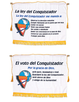 Banderas del Voto y Ley de los Conquistadores | Set de 2