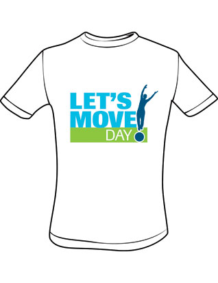 Let's Move T-shirt