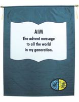 Adventist Youth Aim Banner (English)