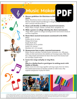 Busy Bee Music Maker Award - PDF Download