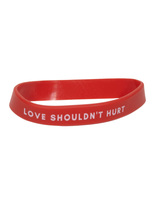 Love Shouldn't Hurt Wrist Band