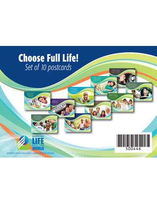 Adventsource Choose Full Life Postcard Set Of 10