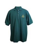Adventist Logo Men's Polo Shirt, Forest Green