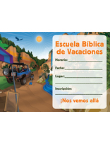 Jasper Canyon VBS Postcard Invitations (Set of 100) Spanish