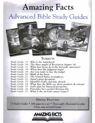 Bible Study Guides Advanced