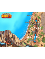 Mountain of Miracles VBS Map of Israel for Opening/Closing