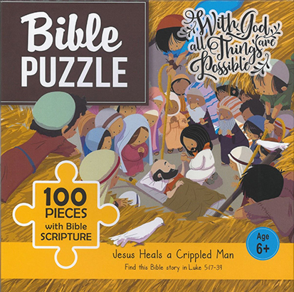 Bible Puzzle -- Jesus Heals