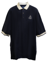 Adventist Logo Men's Polo Shirt, Navy/White