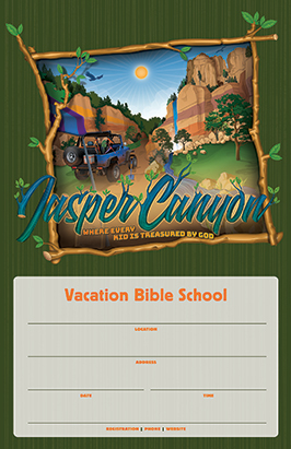Jasper Canyon VBS Promotional Posters (Set of 5)