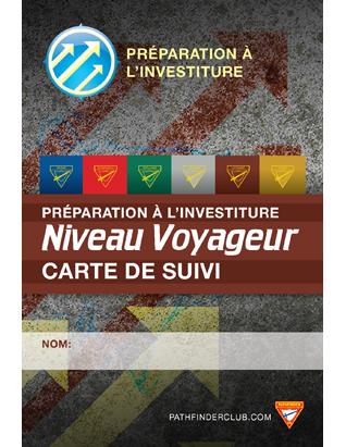 Pathfinder Investiture Achievement Record Card - Voyager - French