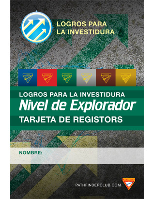 Explorer Record Card - Investiture Achievement (Spanish)