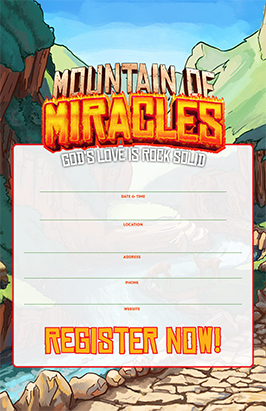 Mountain of Miracles VBS Promotional Posters (pkg of 5)