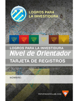 Ranger Record Card - Investiture Achievement (Spanish)