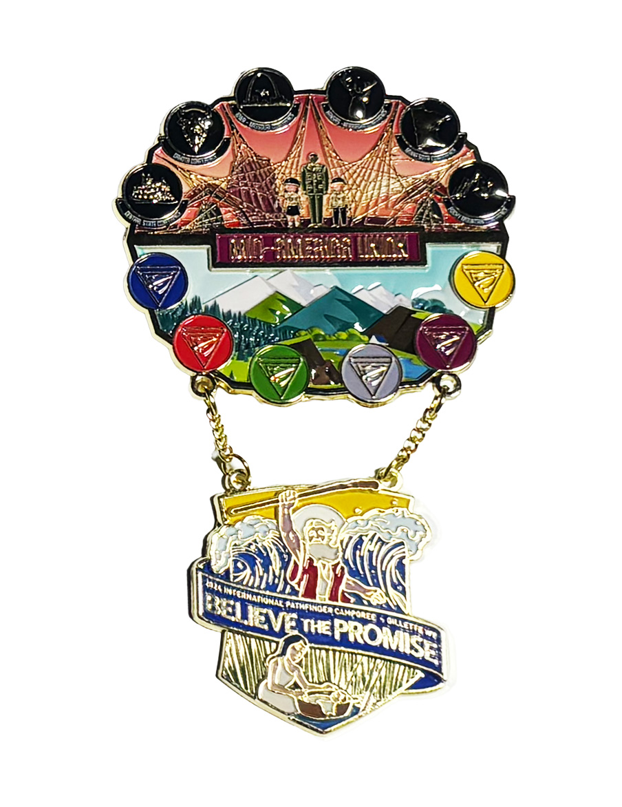 Mid-America Union Believe the Promise Pin