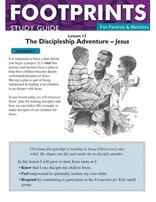 Footprints for Parents & Mentors Study Guide Lesson 12 - 10 copies