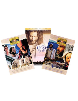 Visual Bible Gospel DVDs - Set of 3