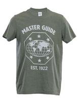 Master Guide Est. 1922 T-shirt - Heather Military Green