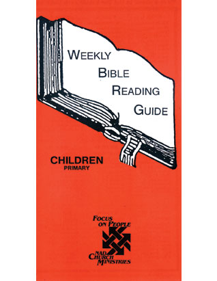 Weekly Bible Reading Guide--Primary