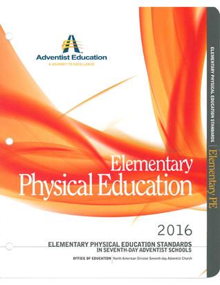 Elementary Physical Education Standards K-8 - 2016