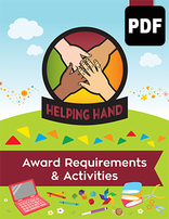 Helping Hand Award Activities - PDF Download